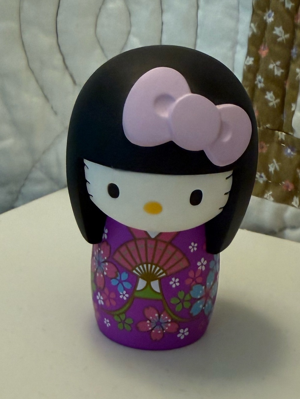 Sanrio Hello Kitty Kokeshi Doll Figurine